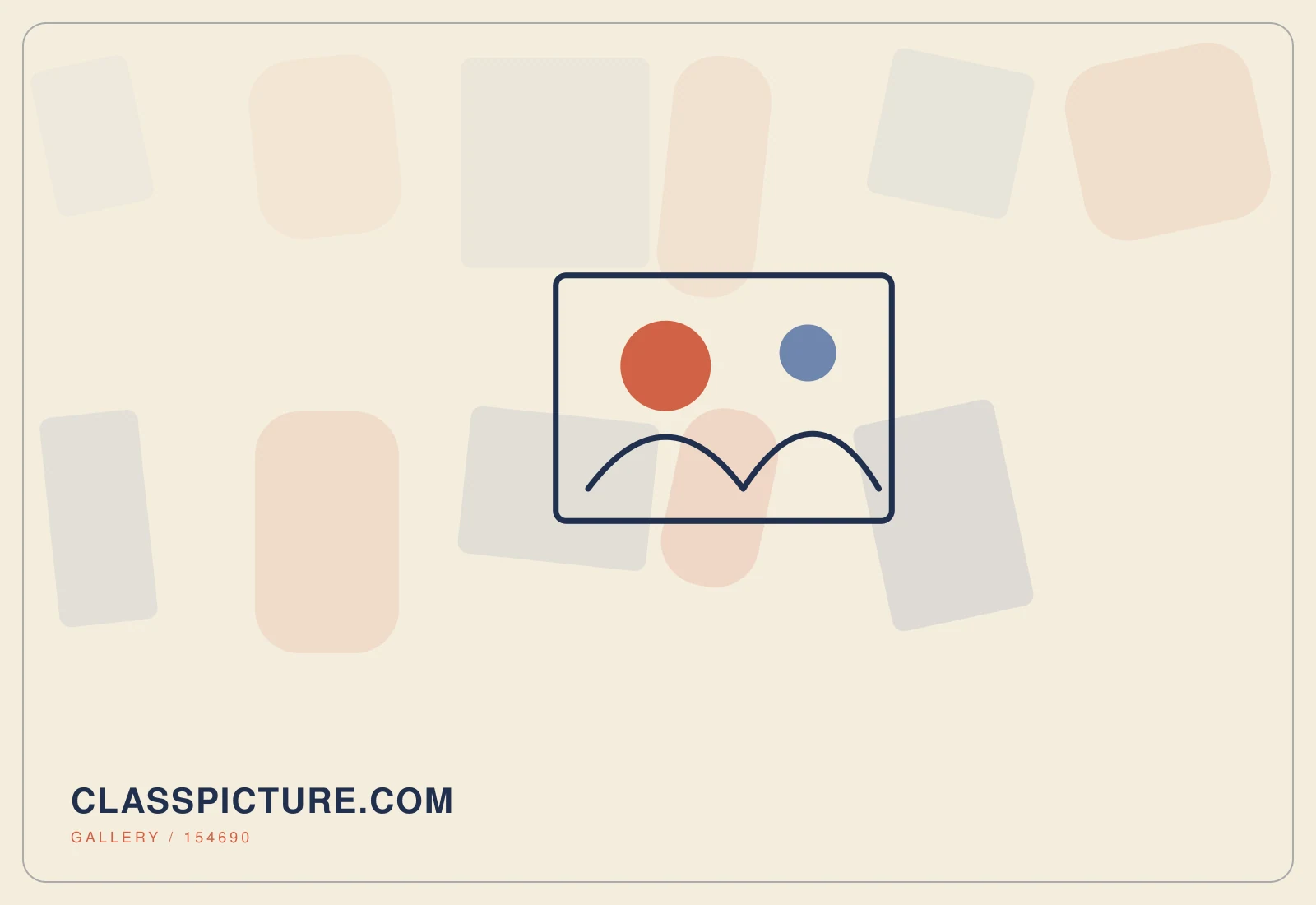 Abstract editorial artwork created for classpicture.com